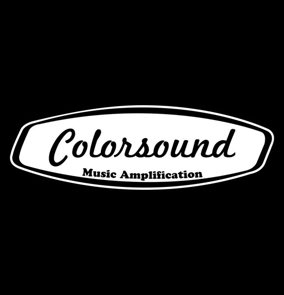 Colorsound decal, music instrument decal, car decal sticker