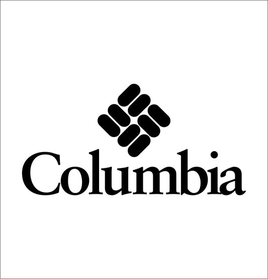 Columbia Sportswear decal, car decal sticker