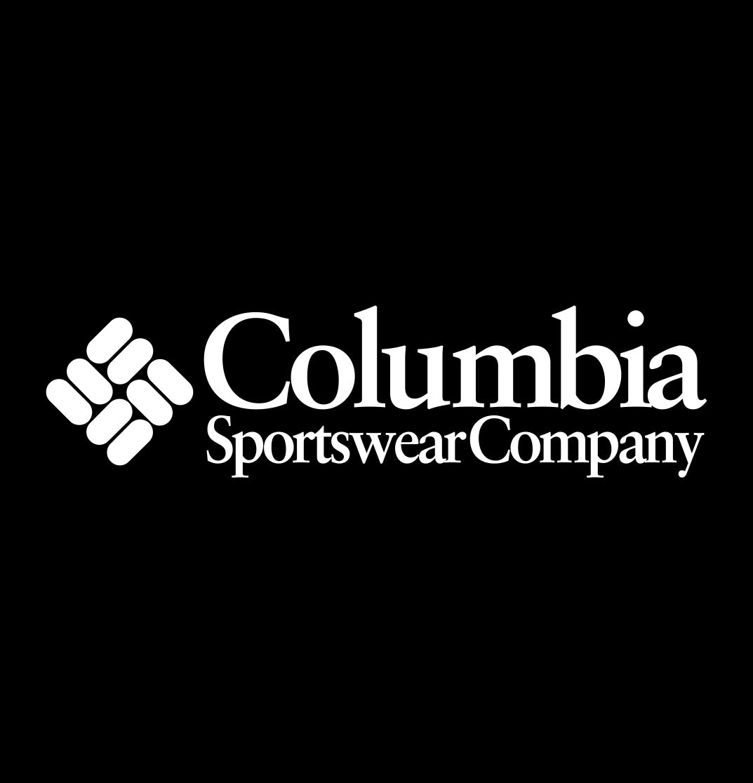 columbia sportswear decal, car decal sticker