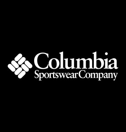 columbia sportswear decal, car decal sticker