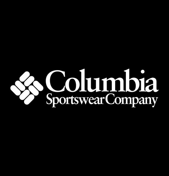 columbia sportswear decal, car decal sticker