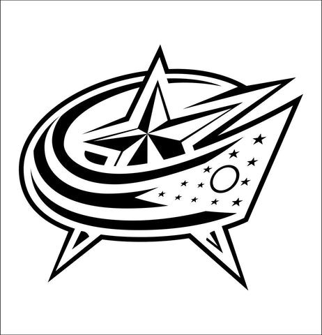 Columbus Blue Jackets decal, sticker, nhl decal