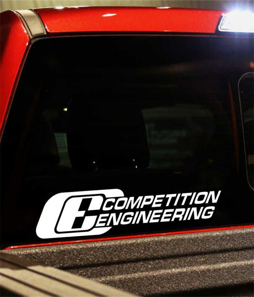 competition engineering performance logo decal - North 49 Decals