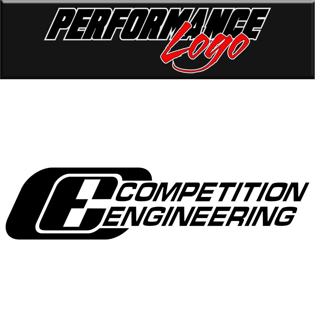 competition engineering decal, sticker, performance decal, car sticker - North 49 Decals