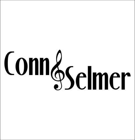 Conn & Selmer decal, music instrument decal, car decal sticker
