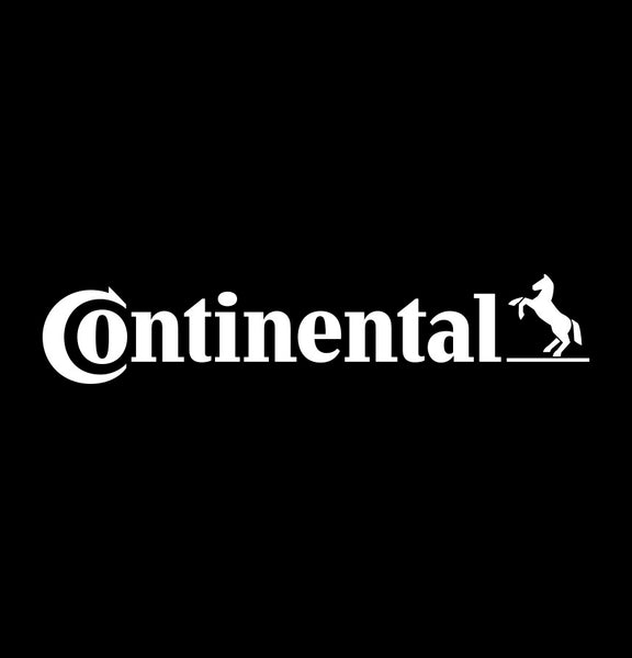 Continental Tire decal, performance car decal sticker