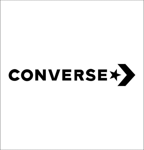 converse decal, car decal sticker