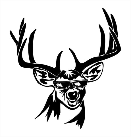 Cool Deer hunting decal