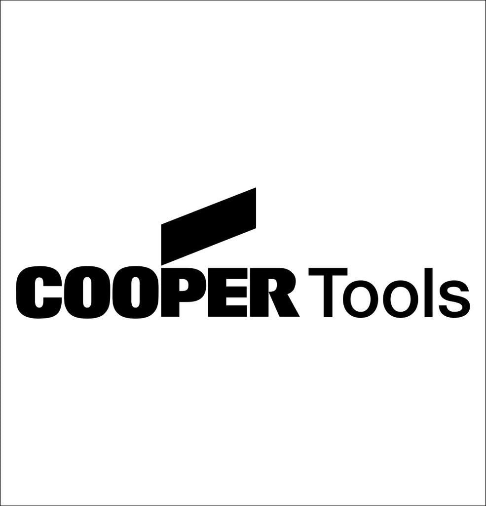 cooper tools decal, car decal sticker
