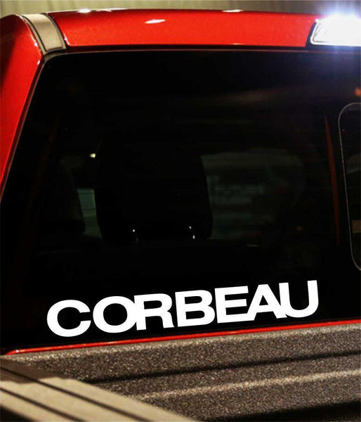 corbeau performance logo decal - North 49 Decals