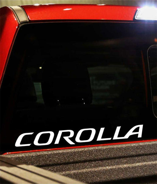 corolla performance logo decal - North 49 Decals