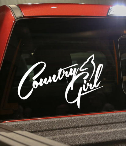 Country girl country & western decal - North 49 Decals