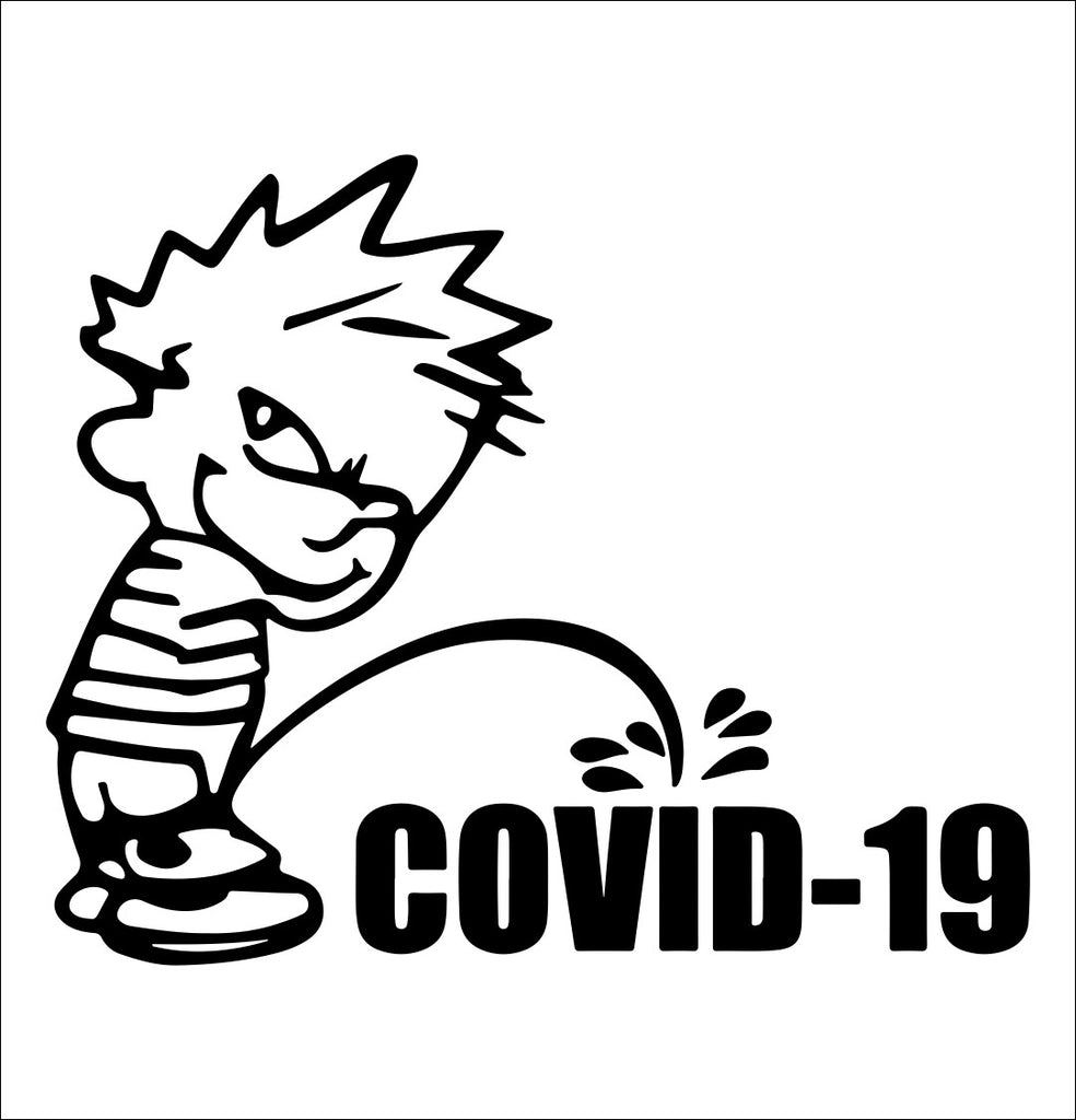 Coronavirus Covid 19 decal, covid 19 decal, car decal sticker