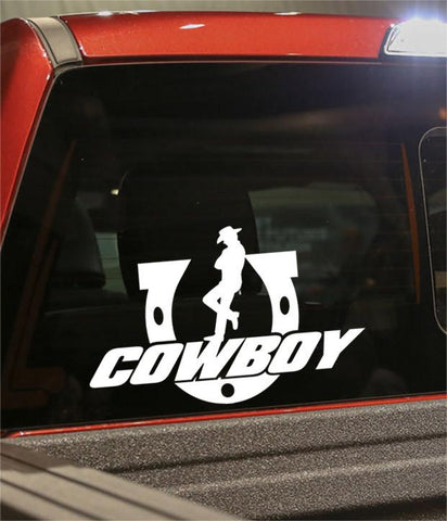 cowboy 2 country & western decal - North 49 Decals