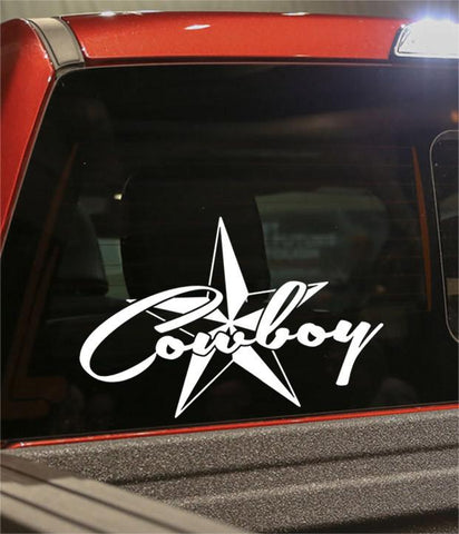 cowboy country & western decal - North 49 Decals