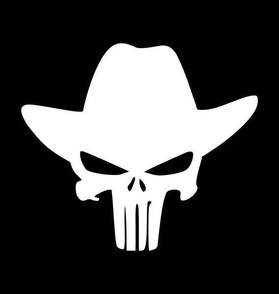 Cowboy Punisher decal