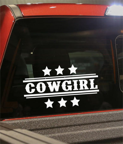 Cowgirl 2 country & western decal - North 49 Decals