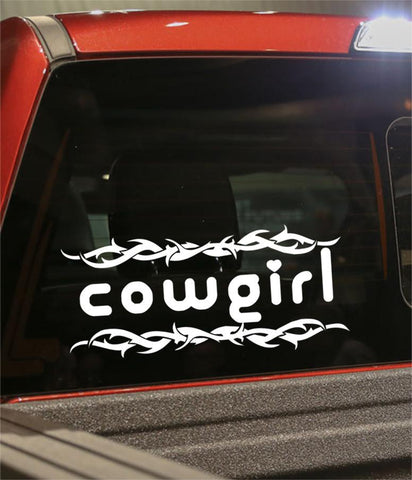 Cowgirl country & western decal - North 49 Decals