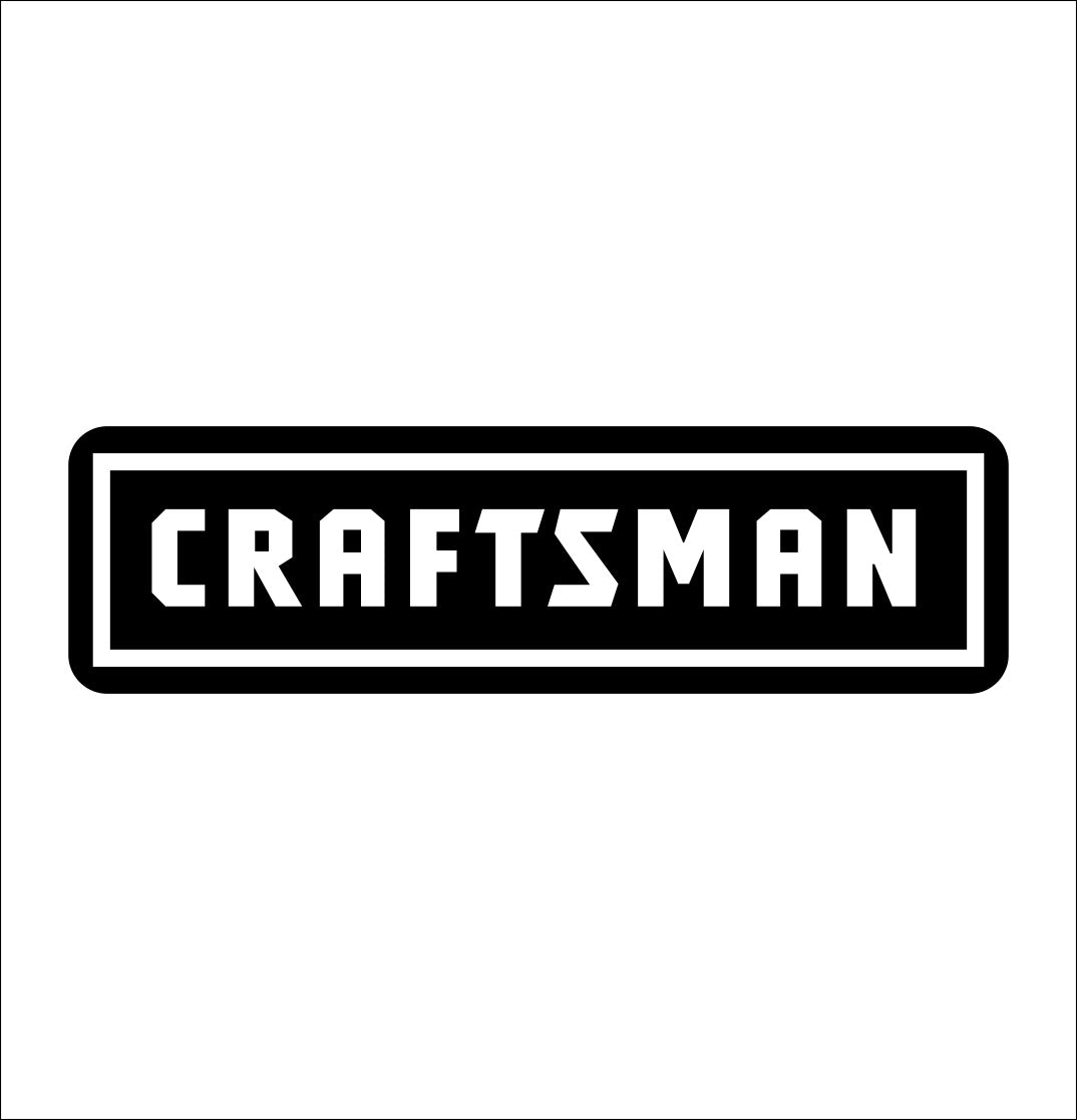 craftsman decal, car decal sticker