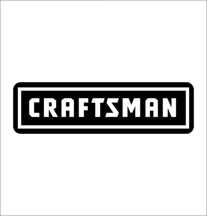 craftsman decal, car decal sticker