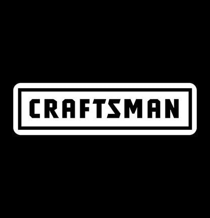 craftsman decal, car decal sticker
