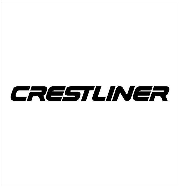 Crestliner decal, sticker, hunting fishing decal