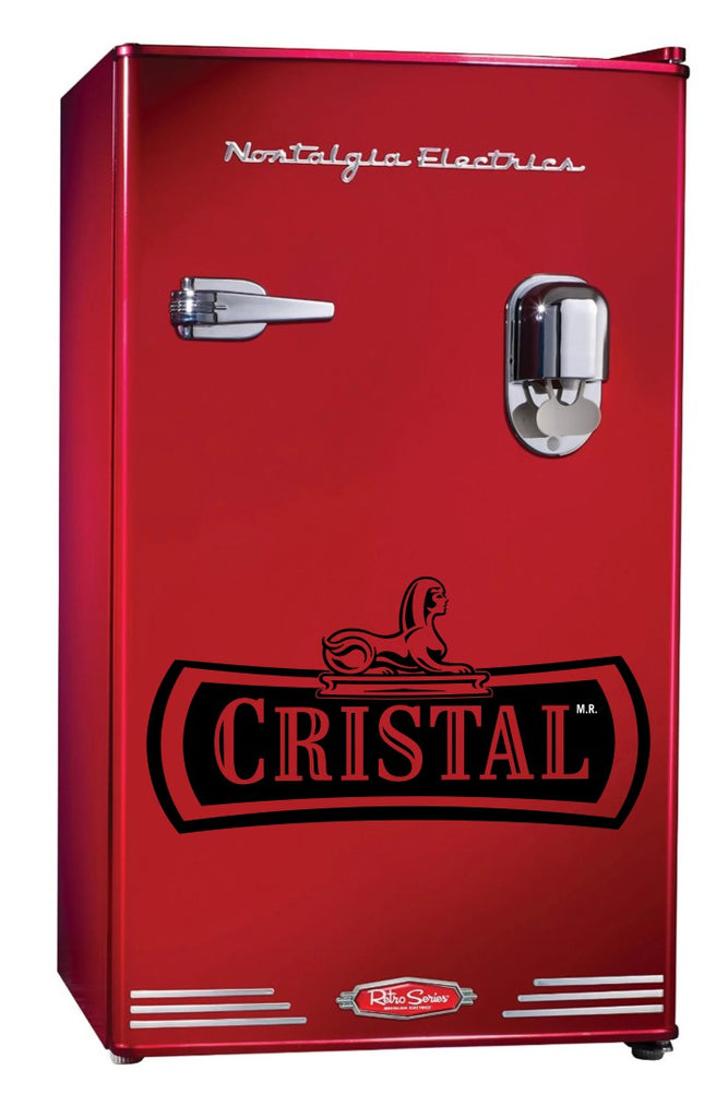 Cristal decal, beer decal, car decal sticker