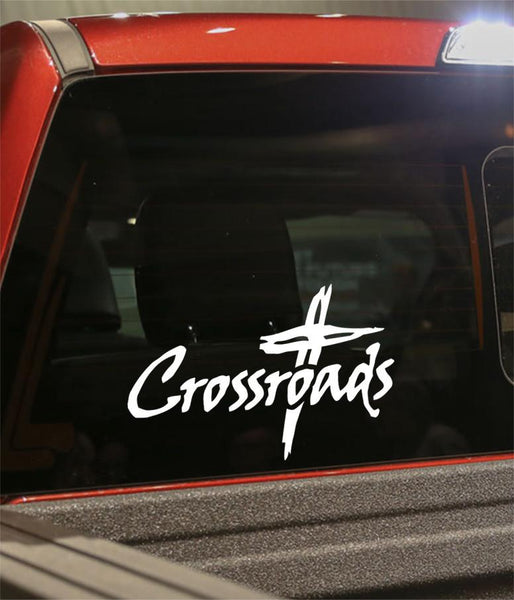 crossroads religious decal - North 49 Decals