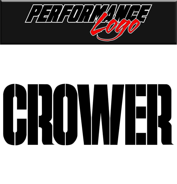 Crower decal performance decal sticker