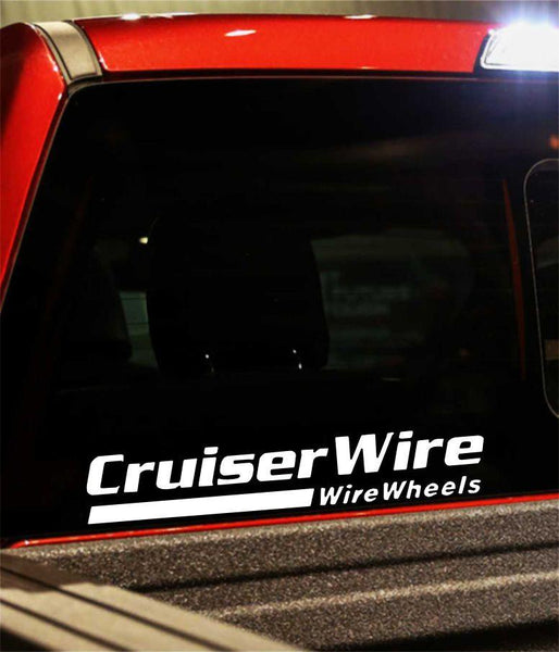 cruiser wire performance logo decal - North 49 Decals