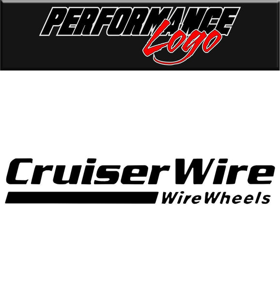 cruiser wire performance logo decal - North 49 Decals