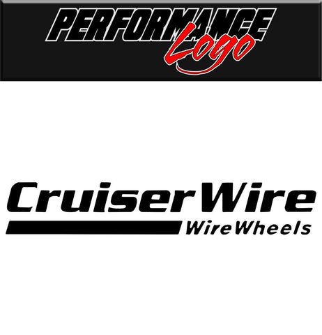 cruiser wire performance logo decal - North 49 Decals