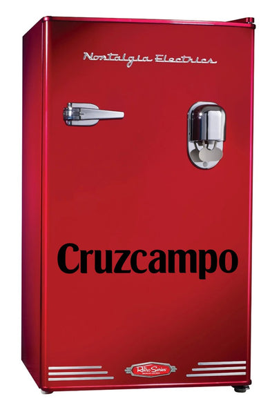 Cruzcampo decal, beer decal, car decal sticker