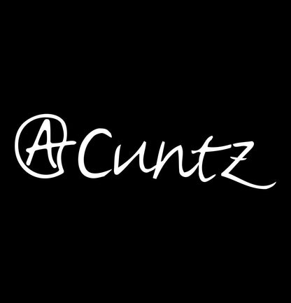 Cuntz decal, music instrument decal, car decal sticker