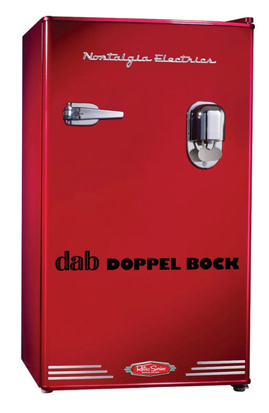 Dab Doppel Bock decal, beer decal, car decal sticker
