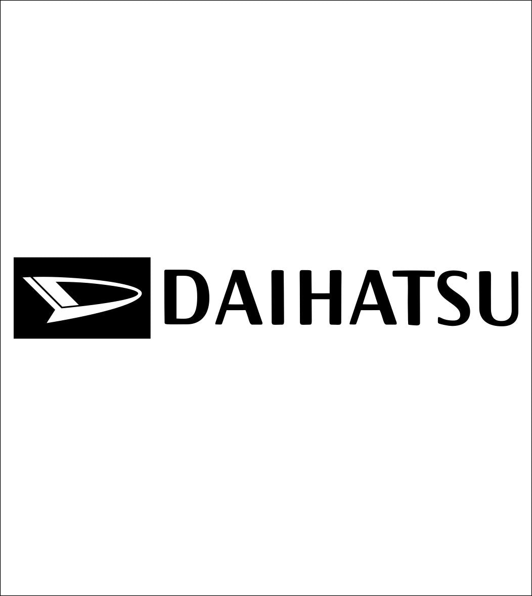 Daihatsu decal, sticker, car decal