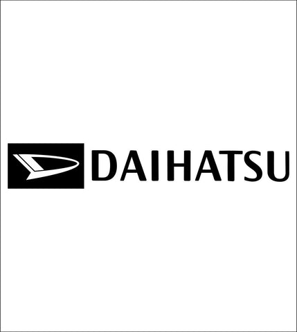 Daihatsu decal, sticker, car decal