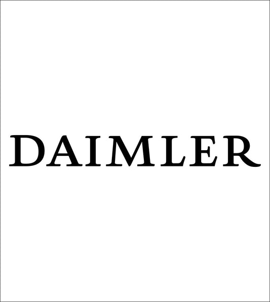 Daimler decal, sticker, car decal