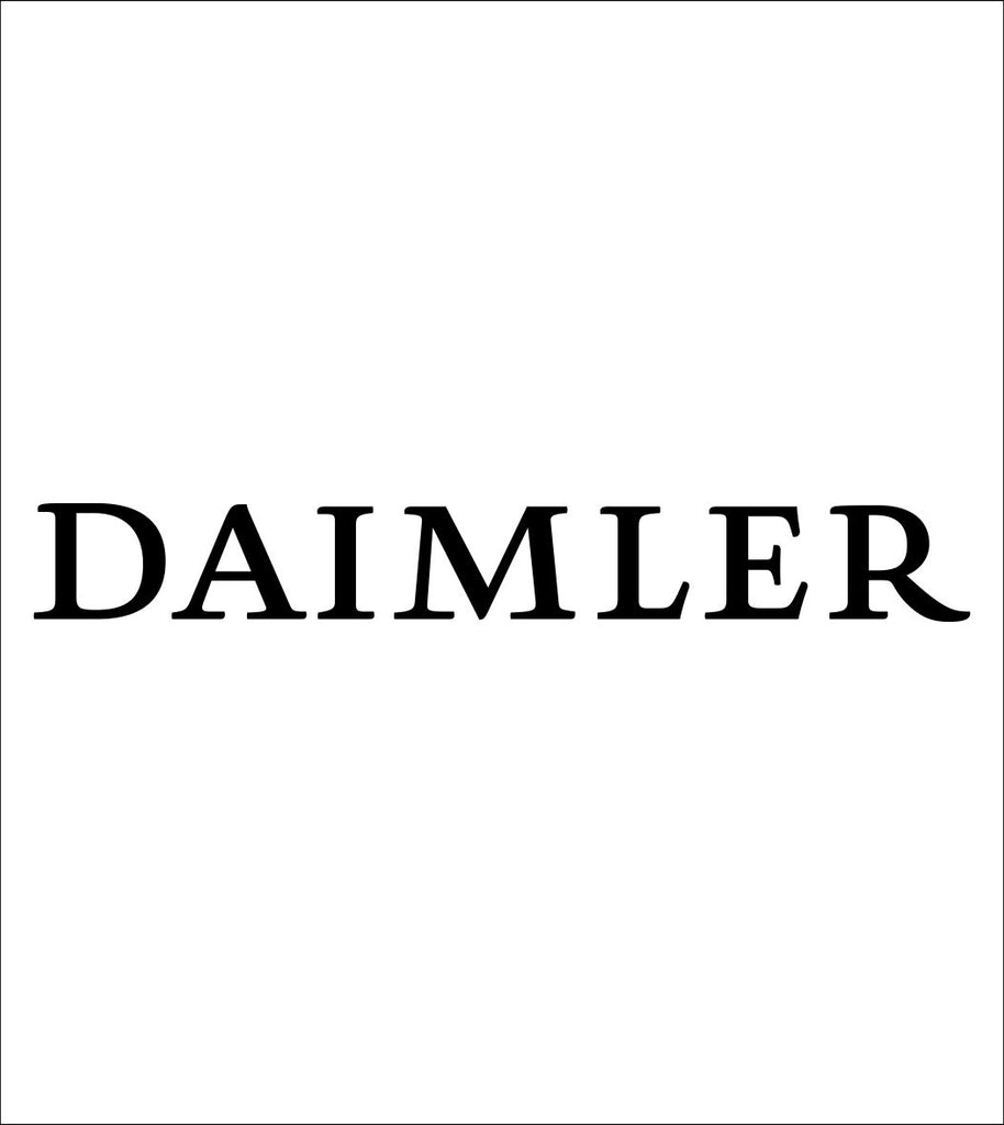 Daimler decal, sticker, car decal