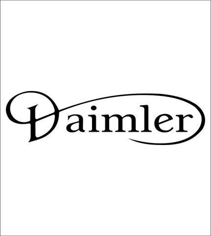 Daimler decal, sticker, car decal