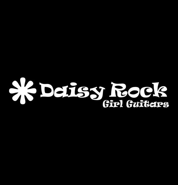 Daisy Rock decal, music instrument decal, car decal sticker
