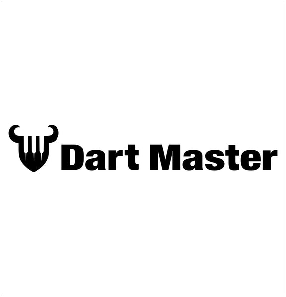 Dart Master decal, darts decal, car decal sticker