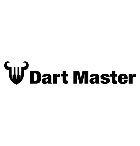 Dart Master decal, darts decal, car decal sticker