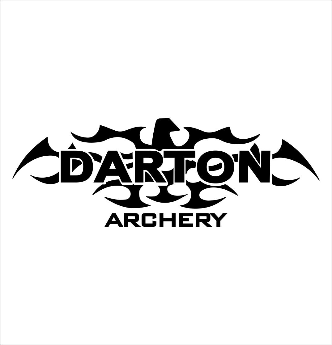 darton archery decal, sticker, hunting fishing decal, car sticker