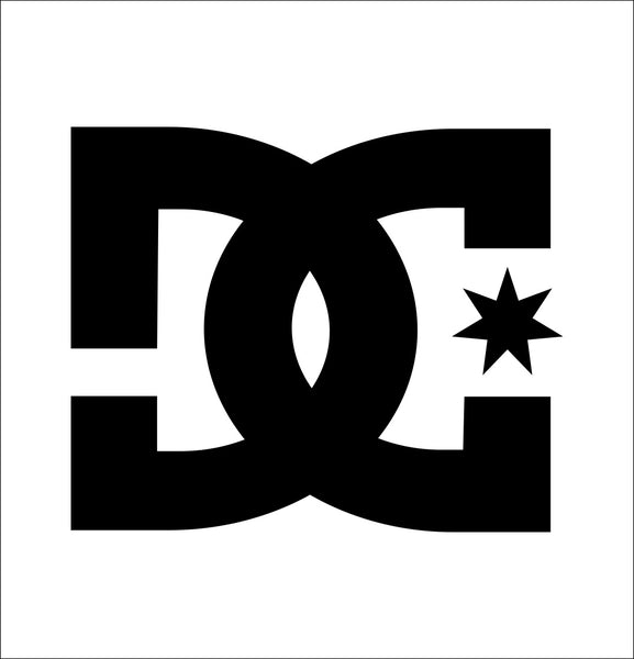 DC Shoes 3 decal