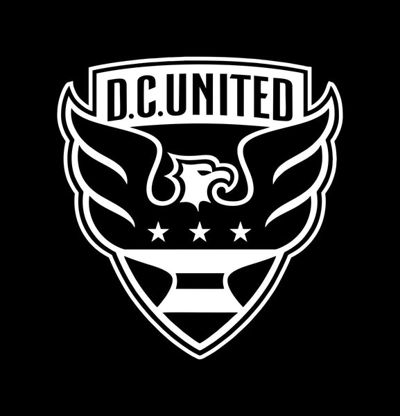 DC United decal, car decal, sticker