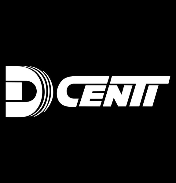 Dcenti Wheels decal, performance car decal sticker