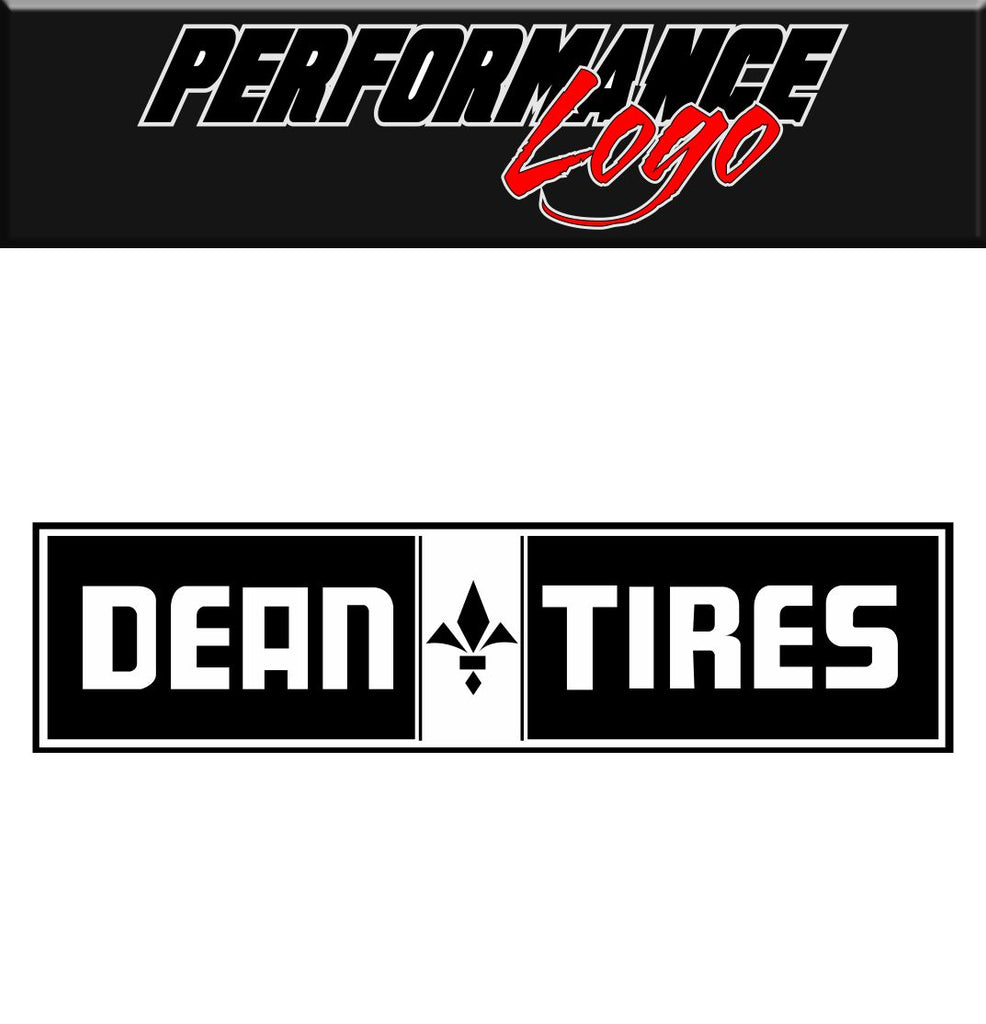 Dean Tires decal performance decal sticker