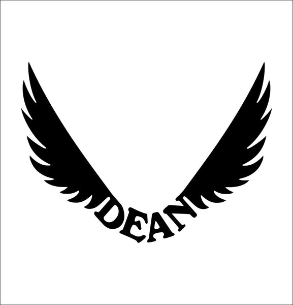Dean Guitars decal, music instrument decal, car decal sticker