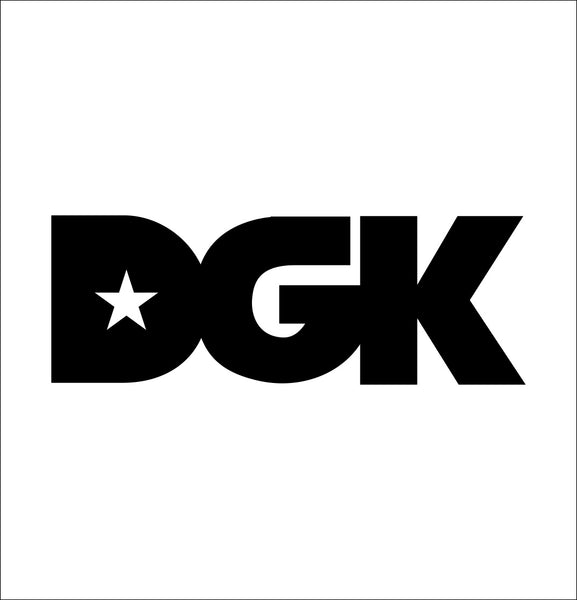 DGK decal, skateboarding decal, car decal sticker